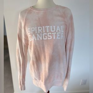 Spiritual Gangster tie dye pullover